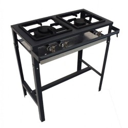 Fogão Alta Pressão 06 bocas 30x30cm Linha Econômica Brey