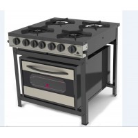 Fogão Baixa Pressão 04 Bocas Gourmet Inox PRGE-402F Progás