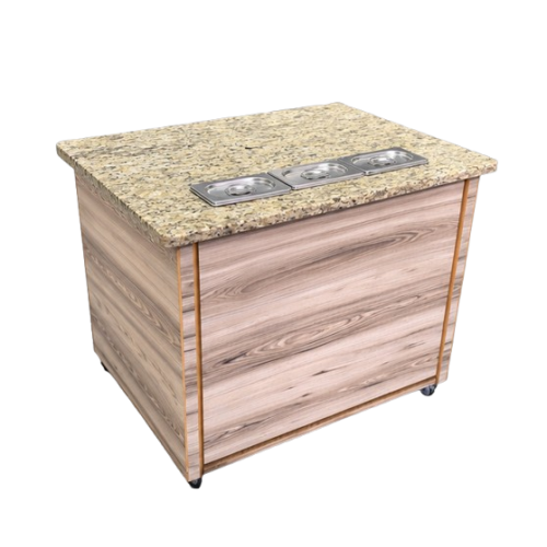 Modulo para Talheres e Pratos em MDF e Granito 