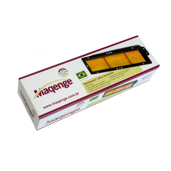 Queimador Infravermelho Maqenge 2250 kcal/h 8.900 btu/h