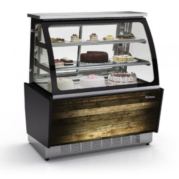 Balcão Vitrine Refrigerada Linha Gourmet Elegance Super GGSR-110 MD Gelopar