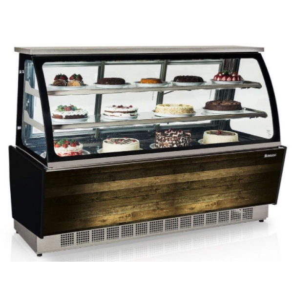 Balcão Vitrine Refrigerada Linha Gourmet Elegance Super GGSR-180 MD Gelopar