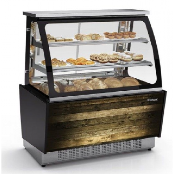 Balcão Vitrine Neutra Linha Gourmet Elegance Super  MGSN-110 MD Gelopar