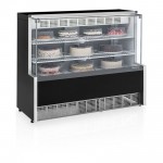 Balcão Vitrine Refrigerada para Confeitaria Linha Aurora GPEA-140R PR Gelopar