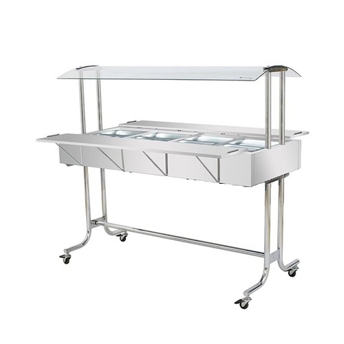 Buffet Salada com 8 cubas 1/2 65mm EA8MX Master Venâncio