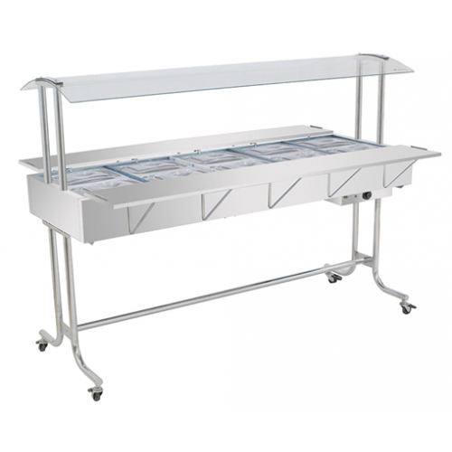 Buffet Aquecido para 10 cubas EA10M Master Venâncio