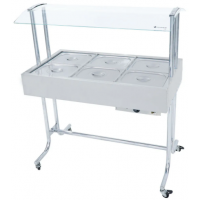Buffet Aquecido para 6 cubas EA6M Master Venâncio