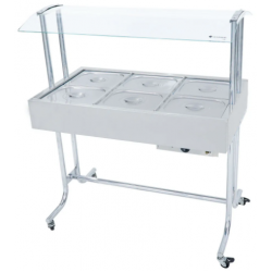 Buffet Aquecido para 6 cubas EA6M Master Venâncio