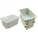 Caixa Retangular 7,5 litros com tampa Empilhável  Plasticomm
