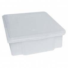 Caixa plástica 11 litros S-50 Dekacron com tampa 