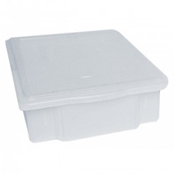 Caixa plástica 11 litros S-50 Dekacron com tampa 