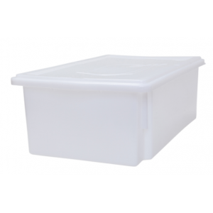 Caixa plástica 25 litros S800 com tampa Dekacron