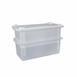 Caixa plástica 4,5 litros S350 com tampa Dekacron