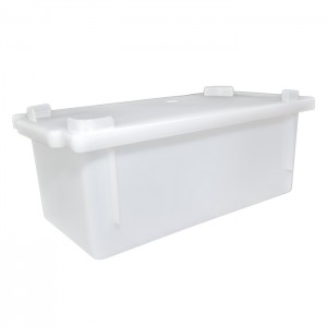 Caixa plástica 4,5 litros S350 com tampa Dekacron