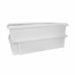 Caixa plástica 15 litros S750 com tampa Dekacron 