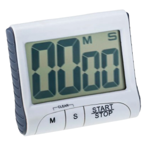 Timer Digital de Cozinha com Imã LCD 6,5x4CM Weck