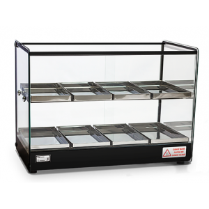 Estufa EVR BP com 8 Bandejas Preta Vidro Reto 220V Titã Estufa EVR BP com 8 Bandejas Preta Vidro Reto 220V Titã