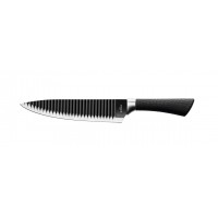 Faca 8 Chef Knife com Relevo e Cabo Emborrachado Linha Shark 7510-8 Mundial