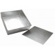 Forma Quadrada com Fundo Falso Alumínio 15,5x6,5cm R1356 Doupan