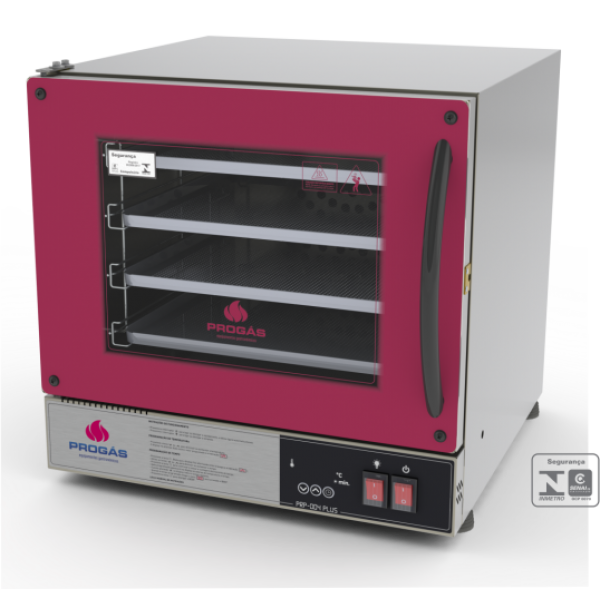 Forno Elétrico Turbo 4 Esteiras Fast Oven Plus PRP-004 Progás