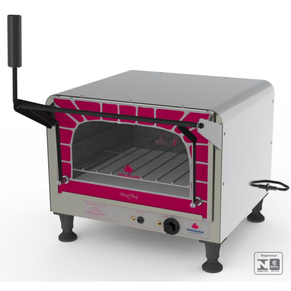 Forno Elétrico com Pedra Refratária Mini Chef PRPE-400 Style G2 Progás