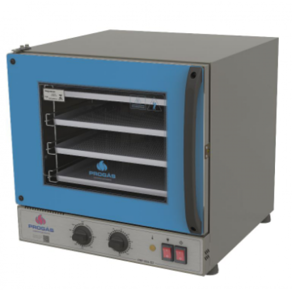 Forno Elétrico Turbo 4 Esteiras Fast Oven Analógico PRP-004 G2 Azul  Progás