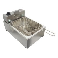 Fritadeira elétrica 1 cuba de 5 litros de óleo 127V Ribeiro