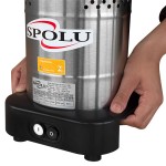 Liquidificador Baixa Rotação Inox 4 litros SPL-049X Spolu
