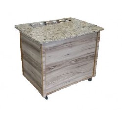 Modulo para Talheres e Pratos em MDF e Granito Brasgril