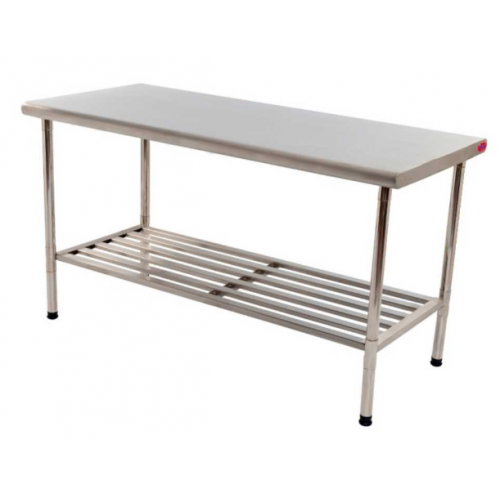 Mesa Total Inox 430 Gradeada 120x70cm Imeca 