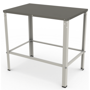 Mesa com Tampo Inox Contraventada 93x60x87 cm MBR-010 G2 Braesi