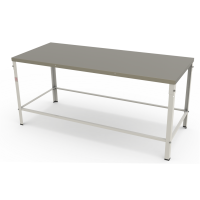 Mesa com Tampo Inox Contraventada 190x80x87cm MBR-018 G2 Braesi