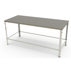 Mesa com Tampo Inox Contraventada 190x80x87cm MBR-018 G2 Braesi
