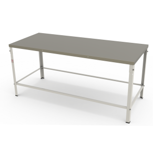 Mesa com Tampo Inox Contraventada 190x80x87cm MBR-018 G2 Braesi