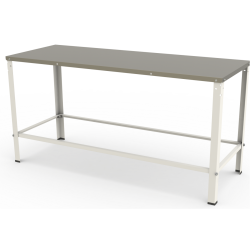 Mesa com Tampo Inox Contraventada 160x60x87cm MBR-015 G2 Braesi