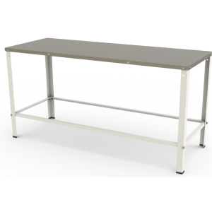 Mesa com Tampo Inox Contraventada 160x60x87cm MBR-015 G2 Braesi