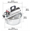 Misturador elétrico  10 litros bivolt Saro