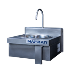 Pia Inox de Assepsia acionamento joelho Mafran