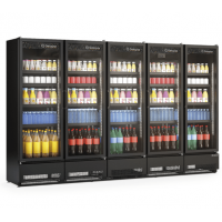 Refrigerador Vertical GCVR-2500 CB PR Gelopar