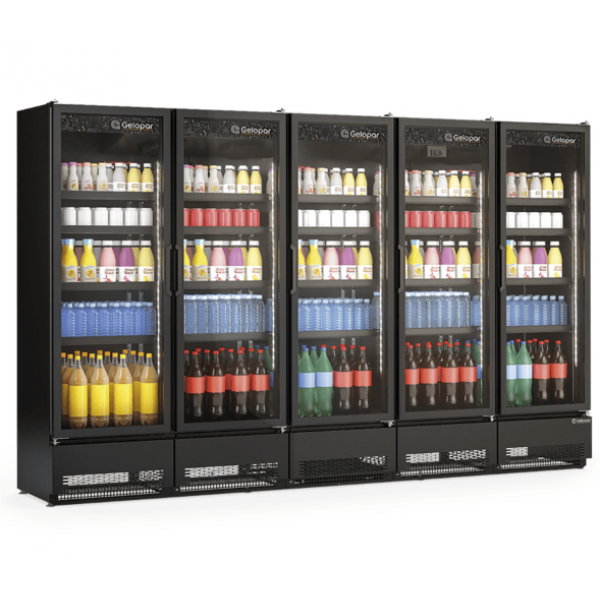 Refrigerador Vertical GCVR-2500 CB PR Gelopar Refrigerador Vertical GCVR-2500 CB PR Gelopar