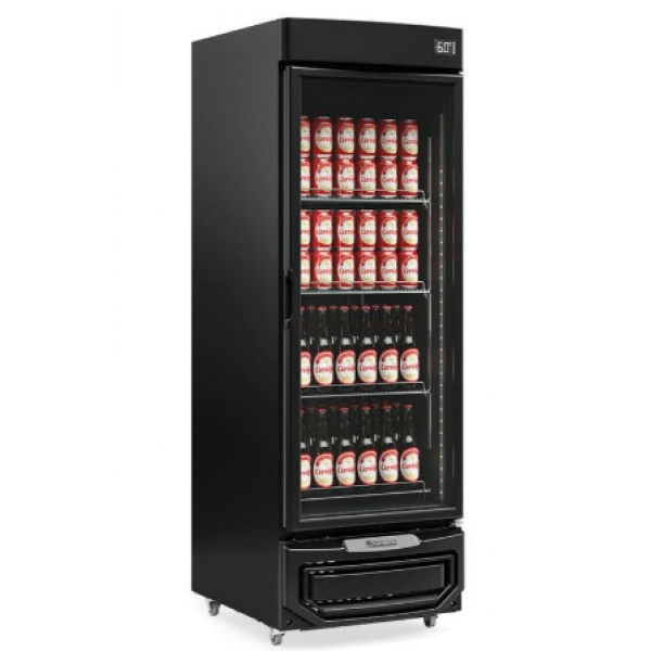 Refrigerador de Bebidas Cervejeira 570 Litros GRB-57 V LB  Preto Gelopar                         