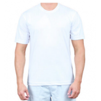 Camiseta Poliviscose Manga curta Branca