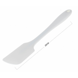 Espátula de silicone branca 28cm Weck