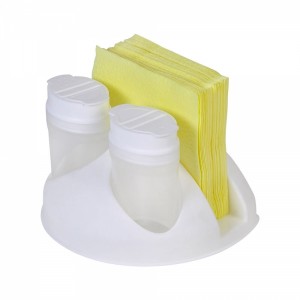 Porta-sal/palito e Guardanapo Plasútil